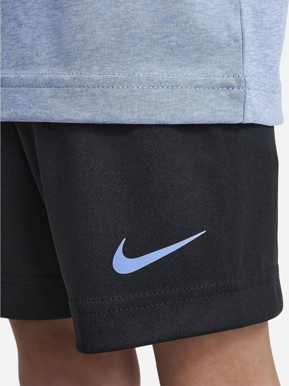 Nike Kid Dropset Short Set Light Blue and Black 3T NWT STITCH FIX
